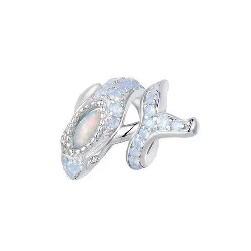 SOLID Sterling Silver Oceanic Wrap Around Whale Charm - AVILIA Designs